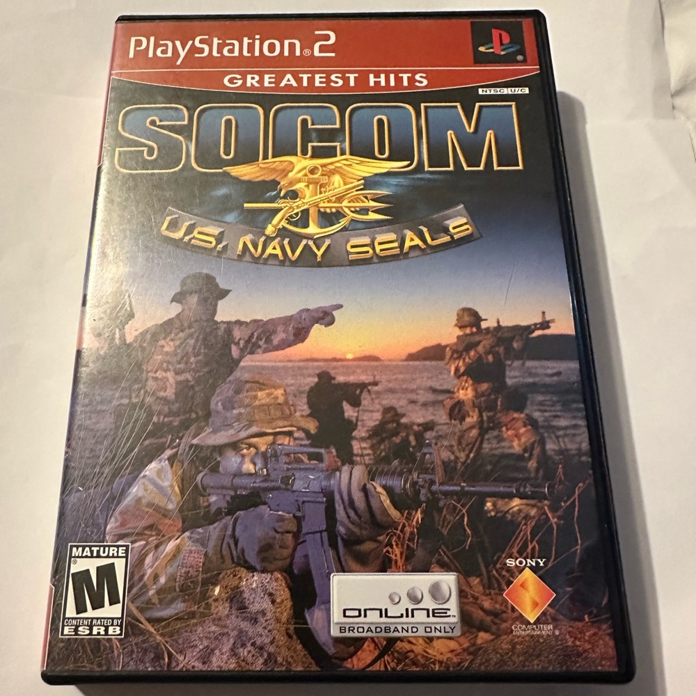PS2 SOCOM: U.S. Navy SEALs